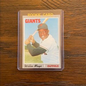1970 willie mays topps original card